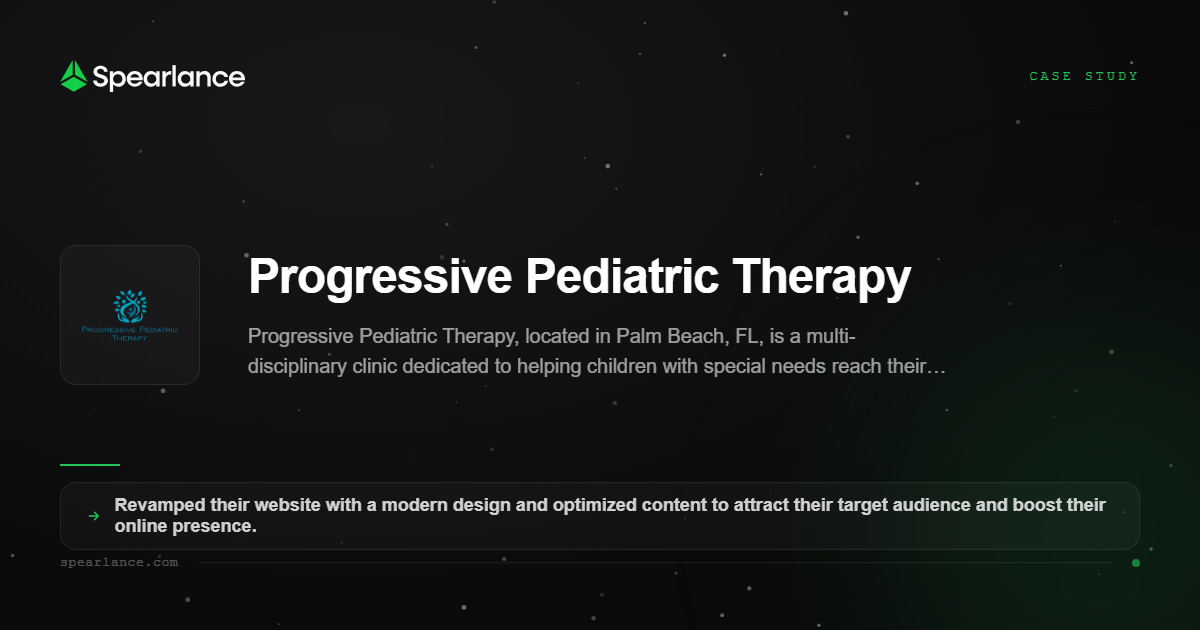 Progressive Pediatric Therapy