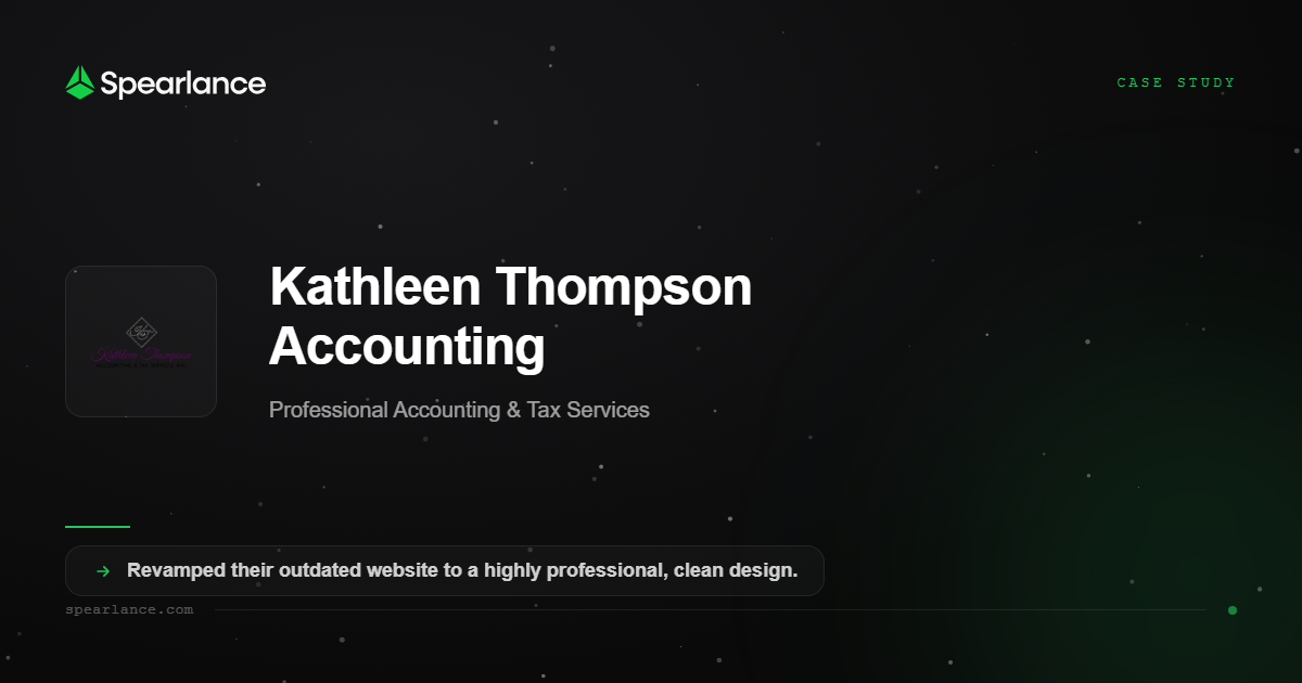 Kathleen Thompson Accounting