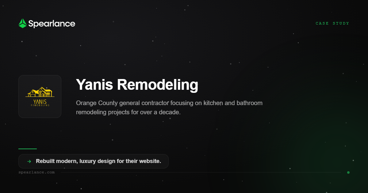 Yanis Remodeling